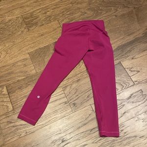 Size 8 align lululemon leggings used